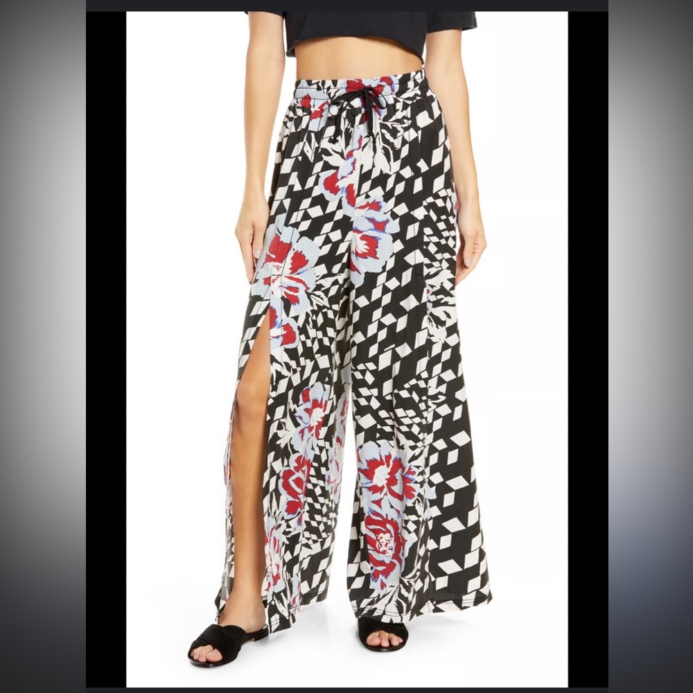 Free People Patterned Flow Pant